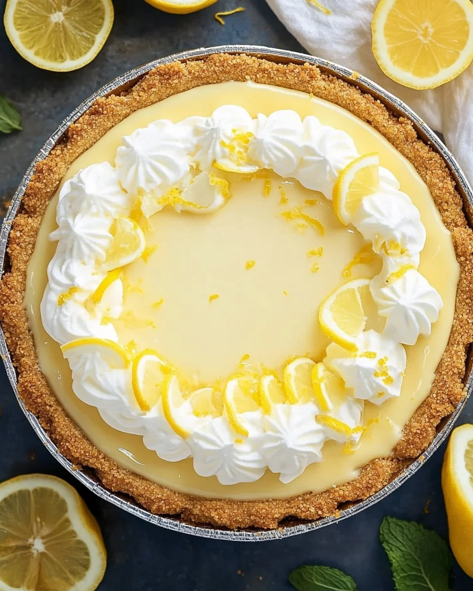 Easy Lemon Cream Pie