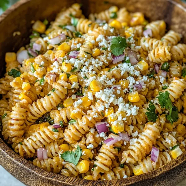 Elote Pasta Salad Recipe (Mexican Street Corn)