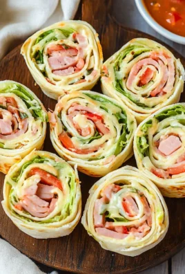 Ham And Turkey Pinwheels