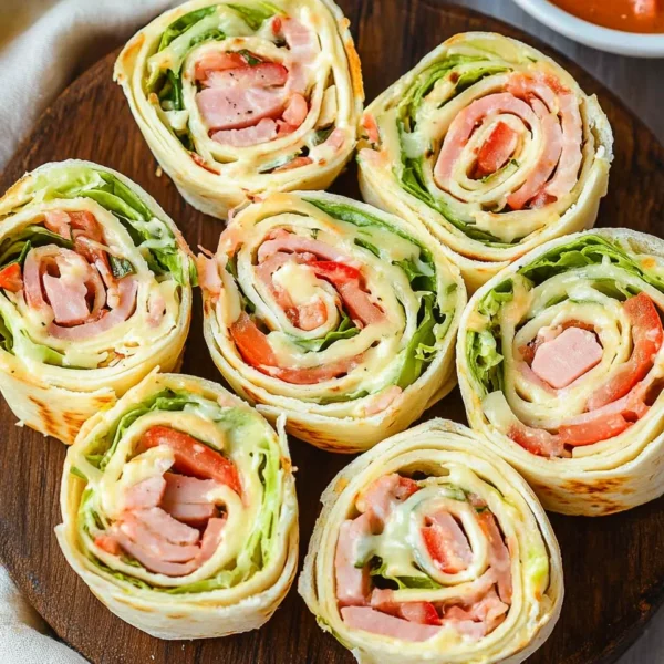 Ham And Turkey Pinwheels