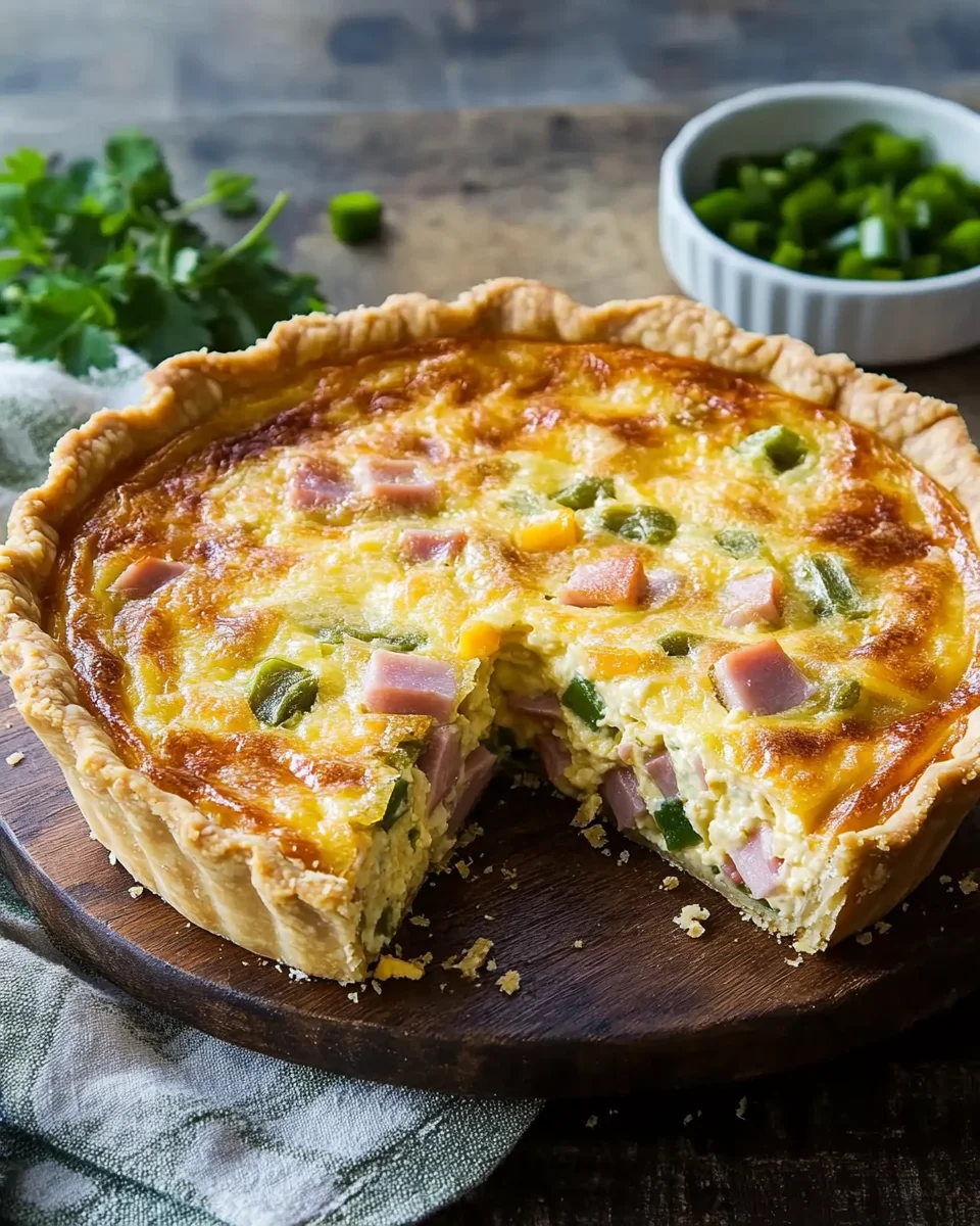Hatch Green Chile Quiche 19 Hatch