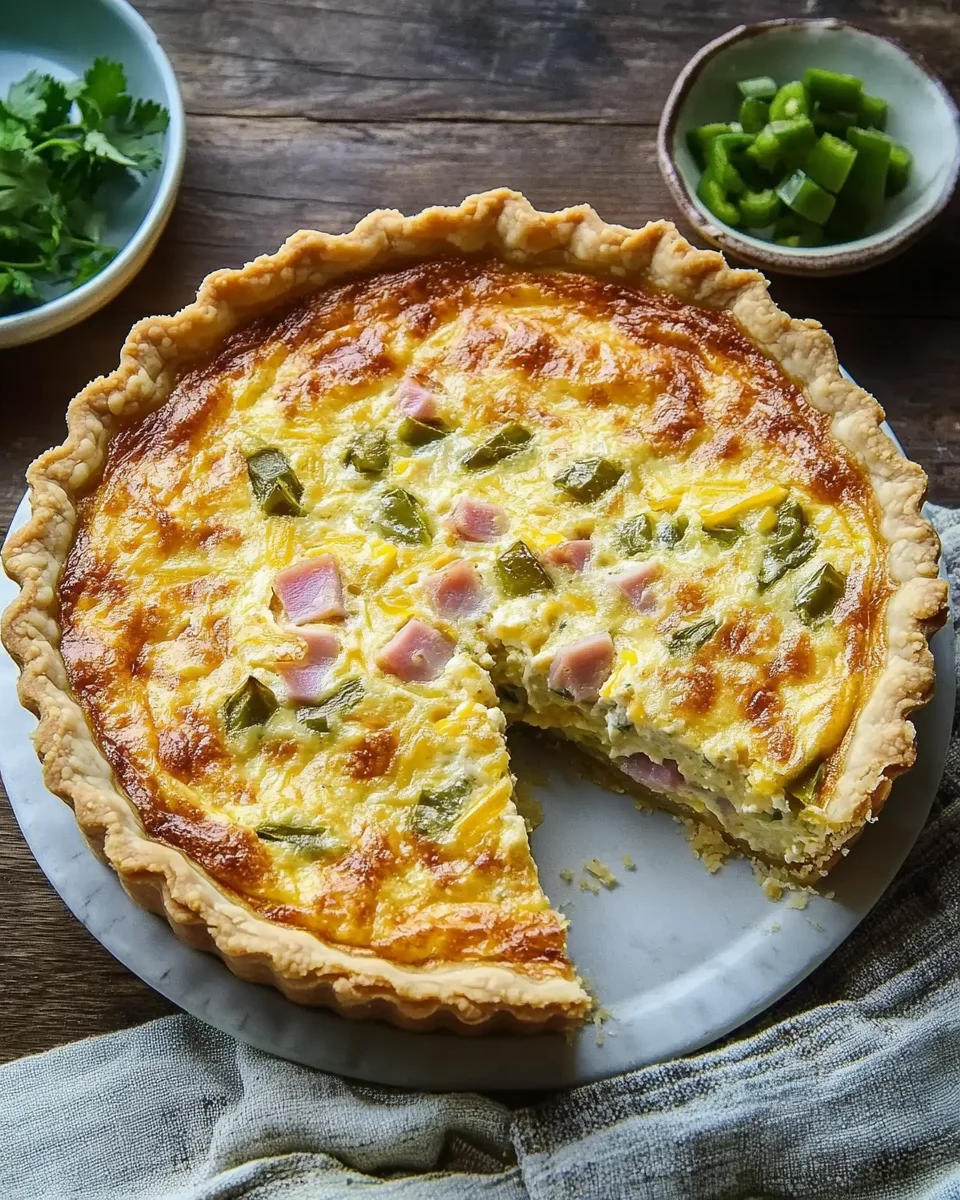 Hatch Green Chile Quiche 22 Hatch Green Chile Quiche