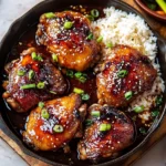 Honey Soy Baked Chicken Thighs