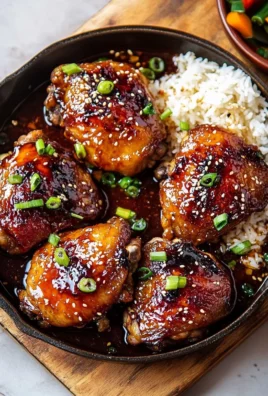 Honey Soy Baked Chicken Thighs