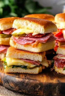 Hot Italian Sub Sliders