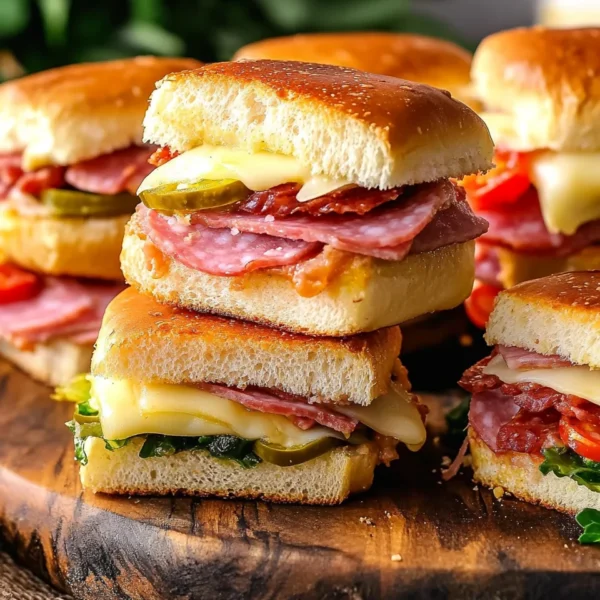 Hot Italian Sub Sliders