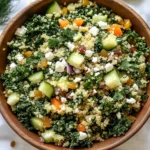 Kale Quinoa Salad - With Lemon Dressing