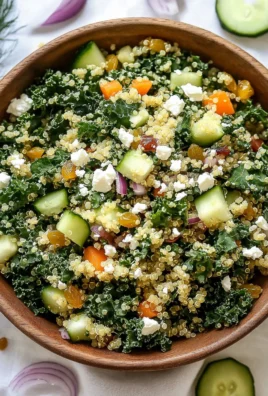 Kale Quinoa Salad - With Lemon Dressing