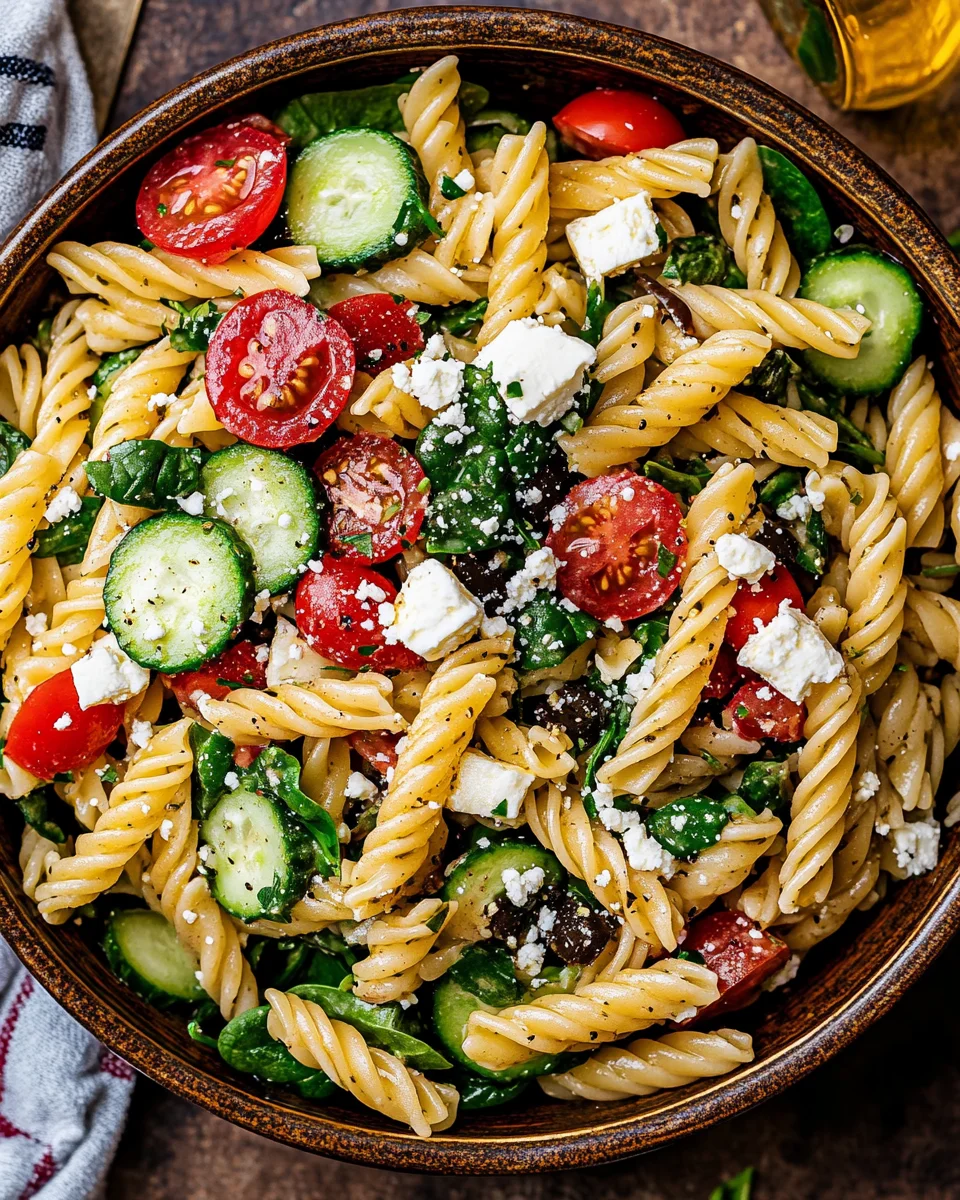 Mediterranean Pasta Salad