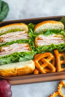 Mini Sandwich Lunchbox Idea