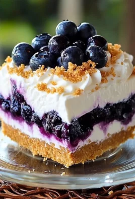 No-Bake Blueberry Yum Yum