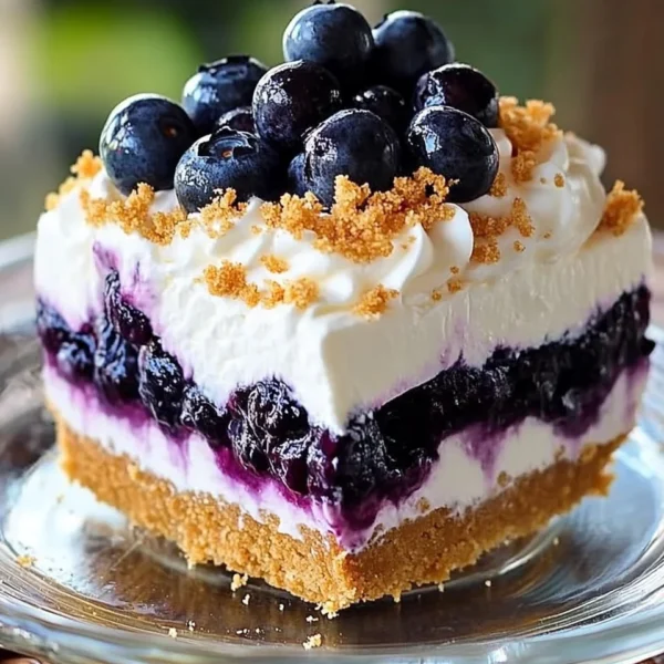 No-Bake Blueberry Yum Yum