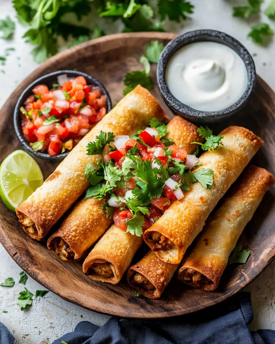 Oven Baked Chicken Taquitos Recipe 36 Oven