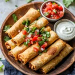 Oven Baked Chicken Taquitos Recipe