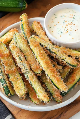 Parmesan Zucchini Fries