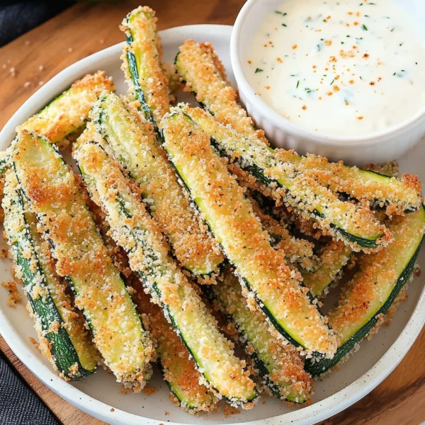 Parmesan Zucchini Fries