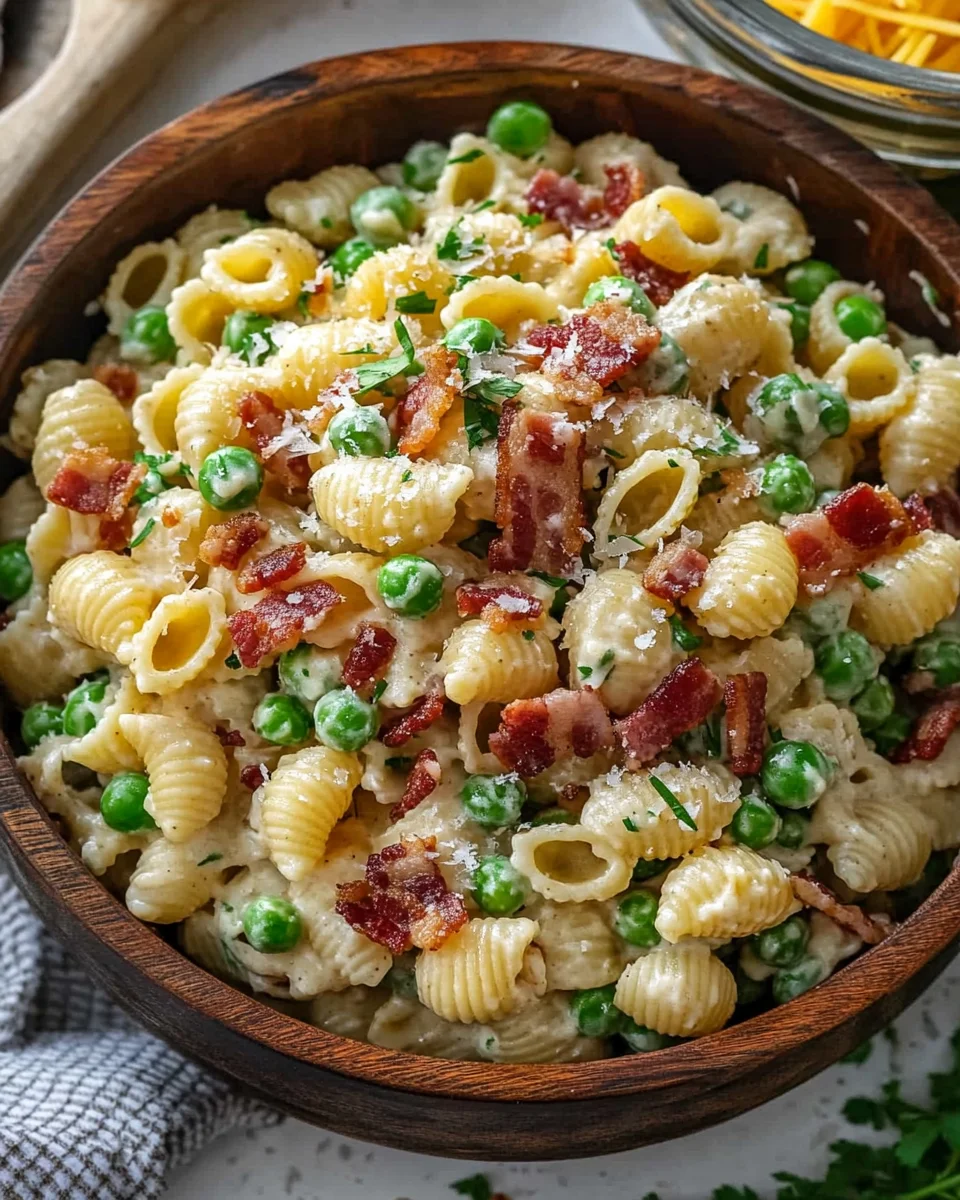 Pea Pasta Salad