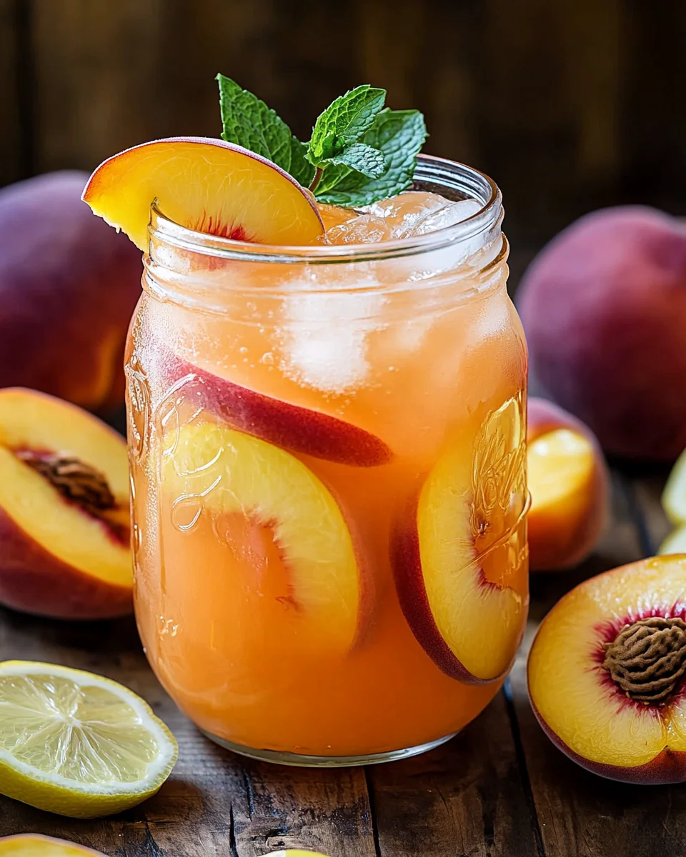 Peach Lemonade Recipe