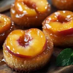 Peach Upside Down Mini Cakes