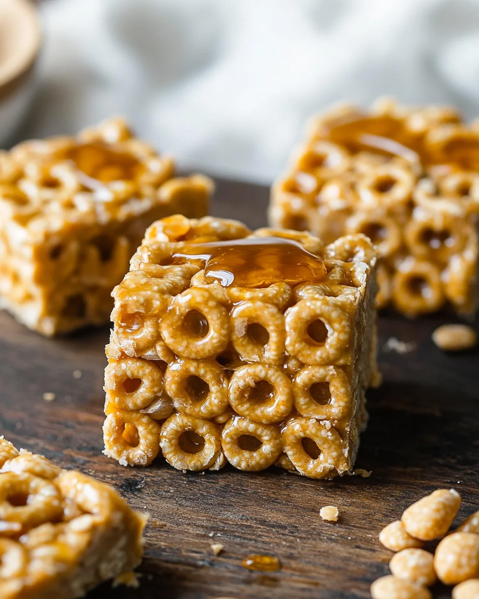 Peanut Butter Cheerio Bars 13 Peanut