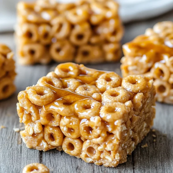 Peanut Butter Cheerio Bars