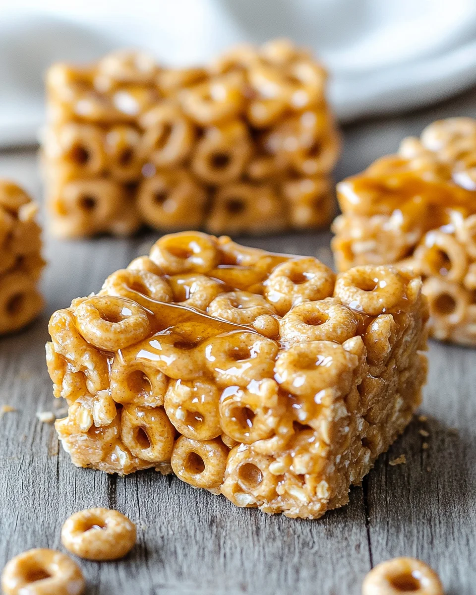 Peanut Butter Cheerio Bars 16 Peanut Butter Cheerio Bars