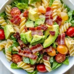 Quick Gluten Free Dairy Free BLT Pasta Salad