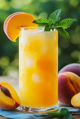 Refreshing Peach Lemonade