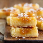 Salted Caramel Gooey Butter Bars