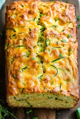 Savory Zucchini Cheddar Quick Bread