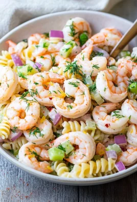 Shrimp Scampi Garlic Cream Pasta