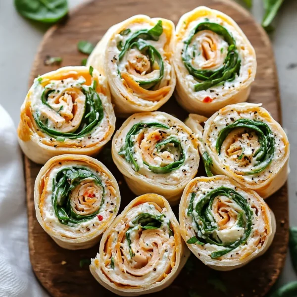 Smoked Turkey Pinwheels with fresh Herb Cream Cheese