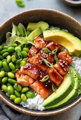 Teriyaki Salmon Sushi Bowl (GF)