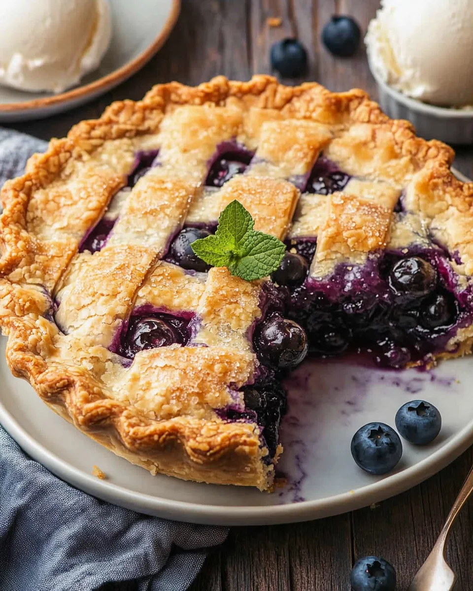 The Best Blueberry Pie Recipe
