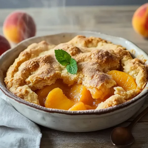 The Best Southern Peach Cobbler Recipe