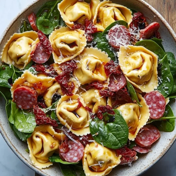 Tuscan Tortellini Salad