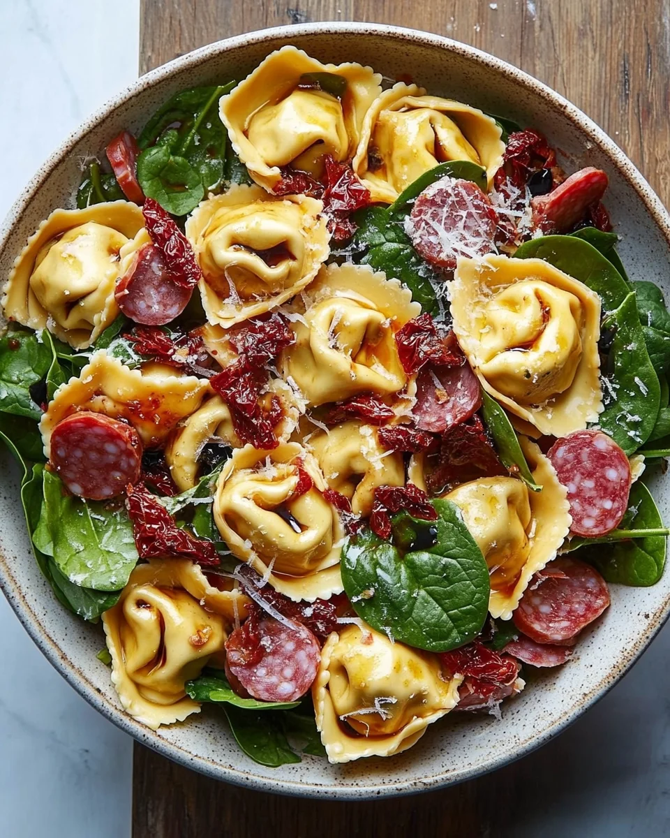 Tuscan Tortellini Salad