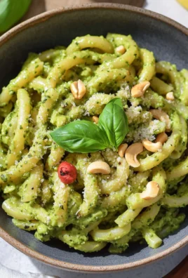 Vegan Avocado Pesto Pasta