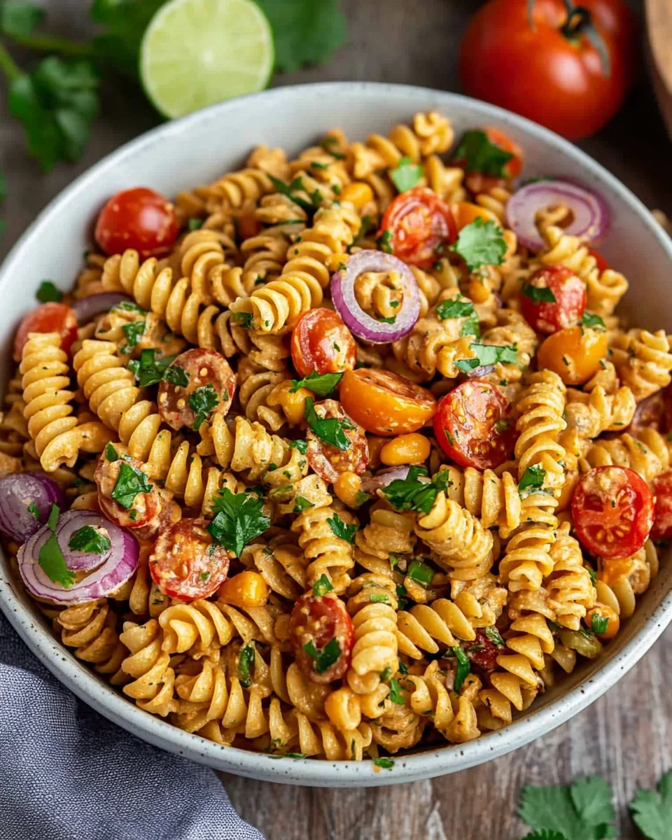 Vegan Southwest Pasta Salad Recipe