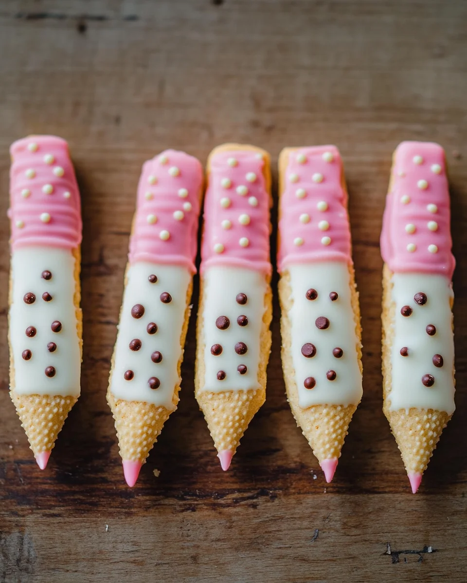 Wafer Pencil Cookies 16 Wafer