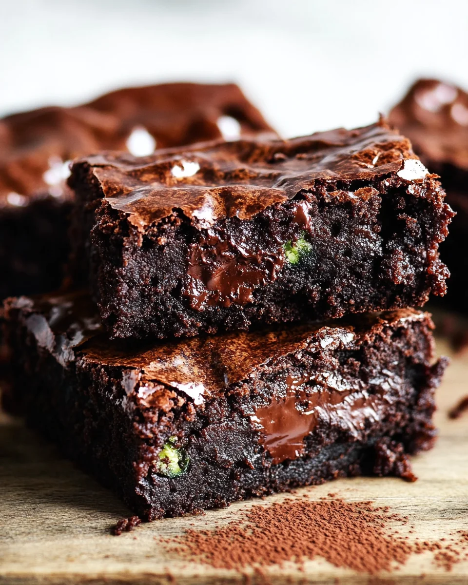 Zucchini Brownies