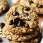 Zucchini Chocolate Chip Cookies