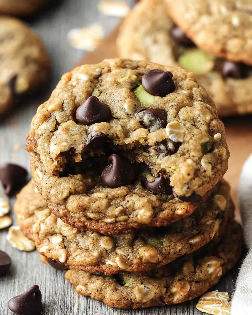 Zucchini Chocolate Chip Cookies