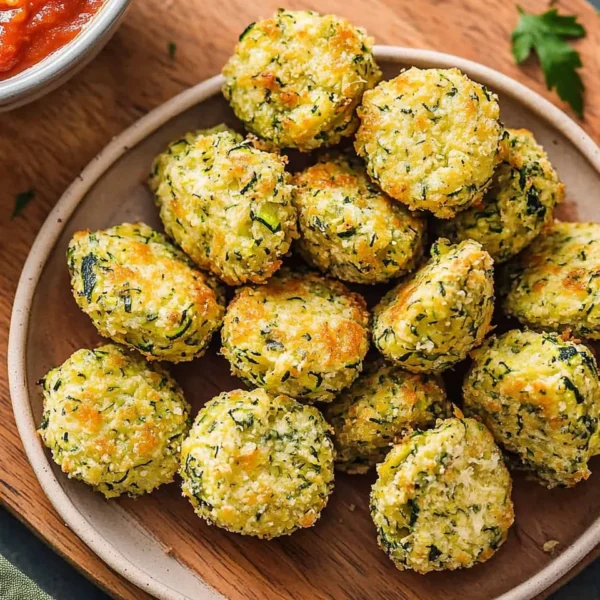 Zucchini Garlic Bites