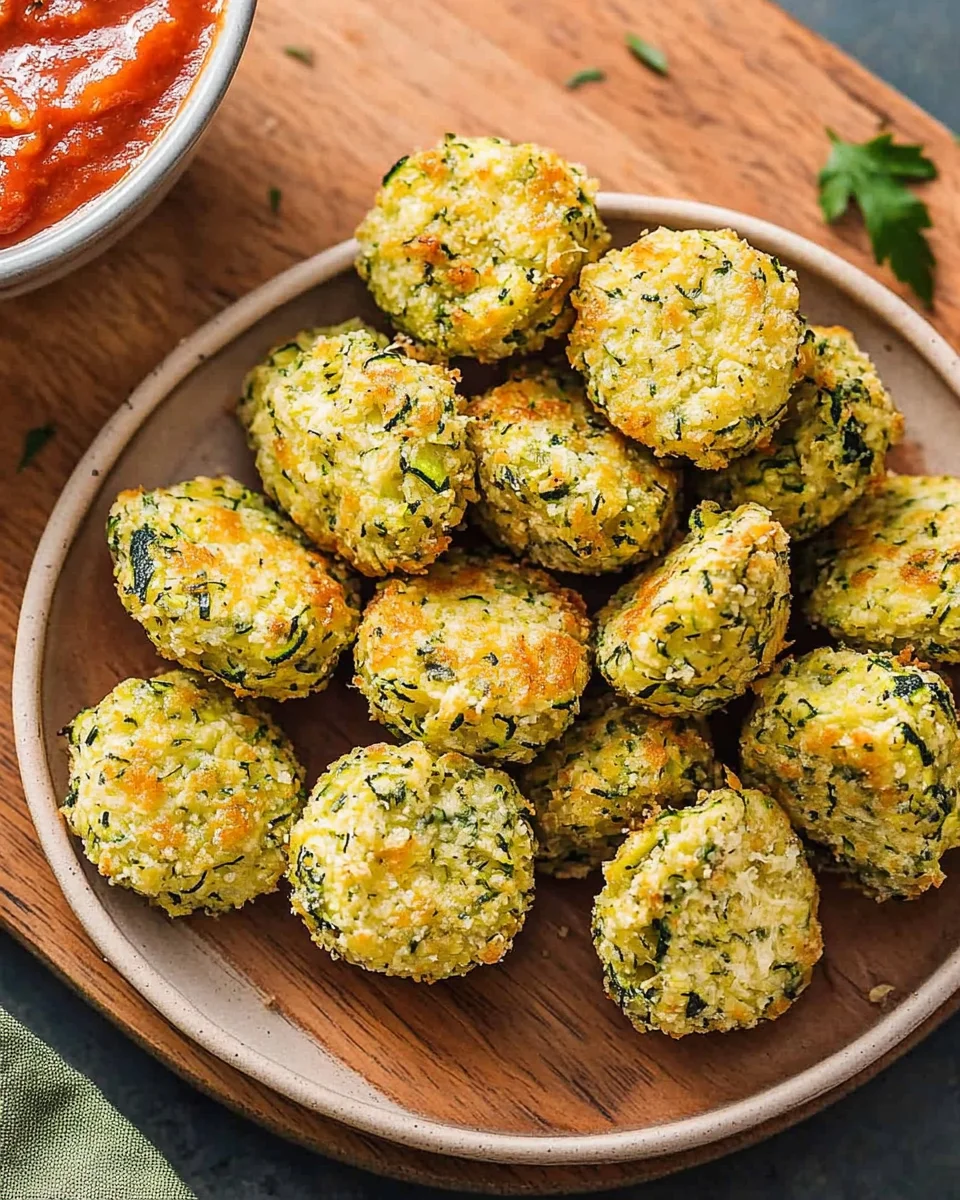 Zucchini Garlic Bites