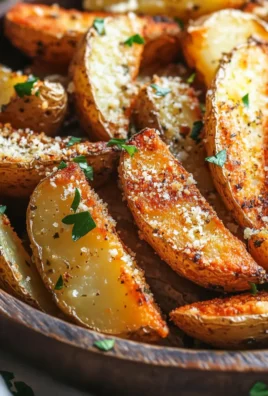 Baked Garlic Parmesan Potato Wedges 25 Baked Garlic Parmesan Potato Wedges