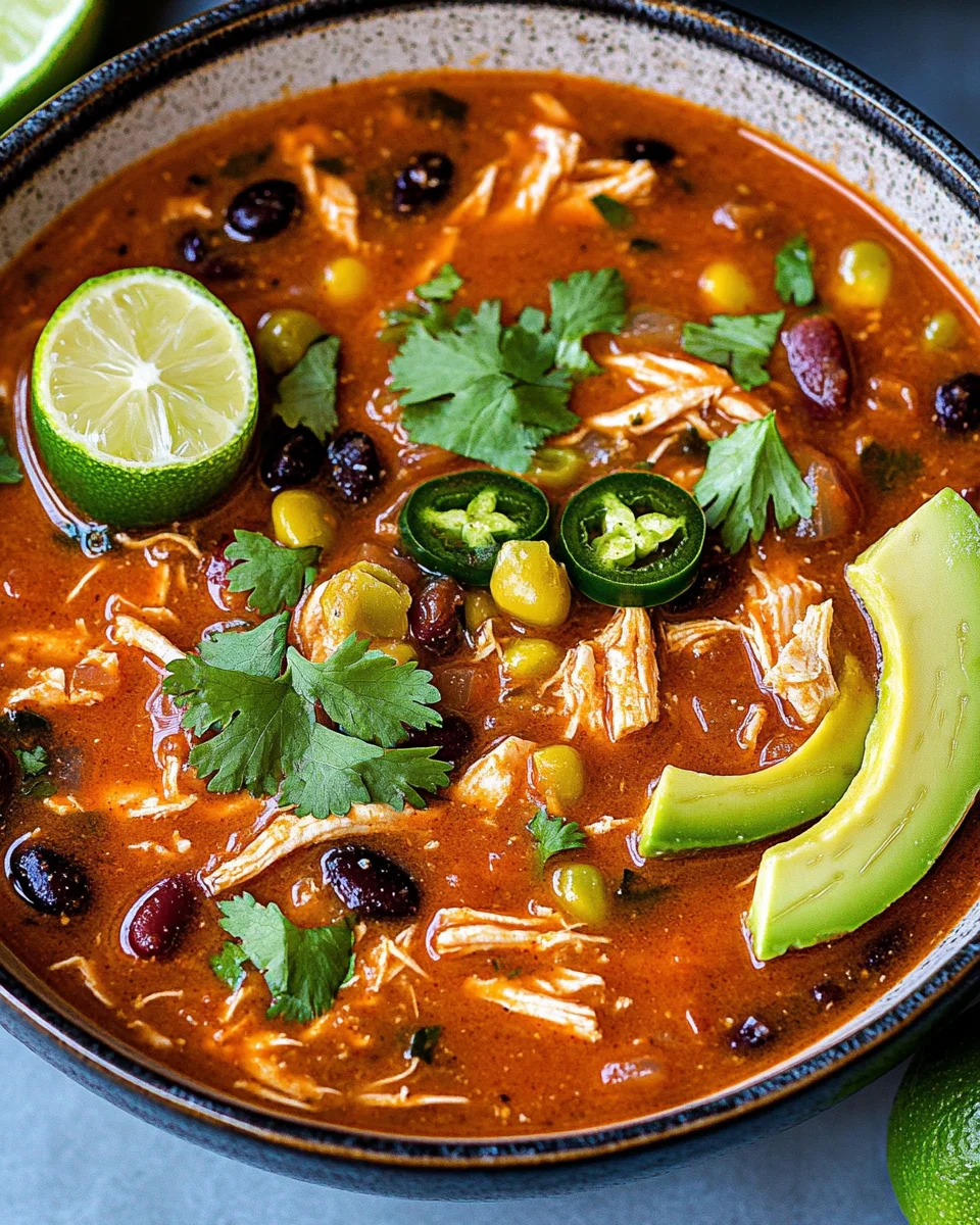 Chicken Enchilada Soup 23 Chicken