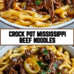 Crock Pot Mississippi Beef Noodles 17 Pinterest Hidden Image