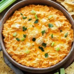 Crockpot Buffalo Chicken Dip Recipe