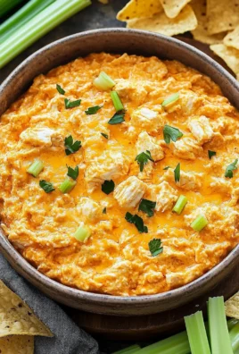 Crockpot Buffalo Chicken Dip Recipe